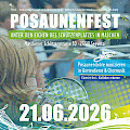 Bild für das Einladungsplakat zum Posaunenfest in Maschen