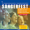 Plakat für das Sängerfest der SELK in Krelingen